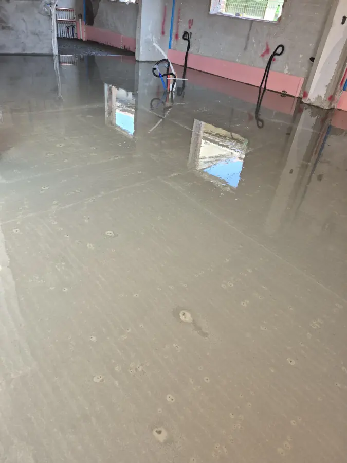 주택목적별리모델링 방통 마감 단계 방통 모르타르 평탄 작업 실제 사진